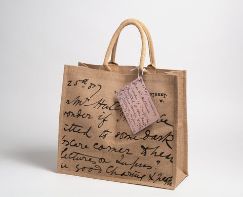 Elizabeth Garrett Anderson jute bag