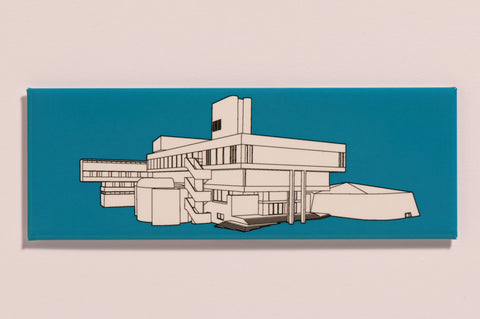 Lasdun fridge magnet