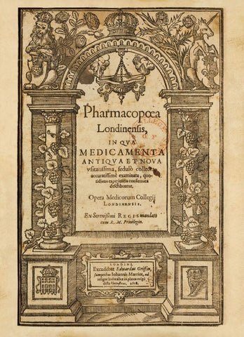 The Pharmacopoea Londinensis of May 1618, in facsimile