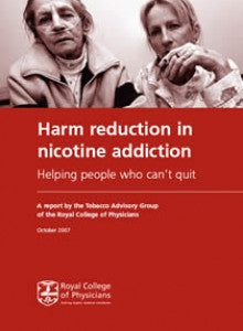 Harm reduction in nicotine addiction: helping people who can't quit